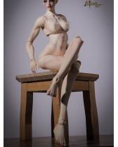 68cm muscle girl BODY ONLY-2023 Miracledoll 1/3 70cm size SD17 body girl doll 68cm bjd