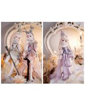 【STOCK】Moth Corset silk dress set【Biscuit Doll】for bjd SD16 SD13 MSD 1/3 1/4 girl doll use outfit