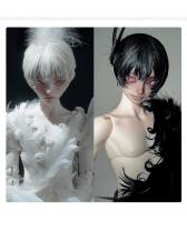 Cornflower/Rubellite Doll Head LIMITED【Coral Reef】1/4 MSD size boy doll head BJD