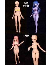 【STOCK】1/4 size Plump doll Body ONLY Forest Doll 1/4 MSD siz...